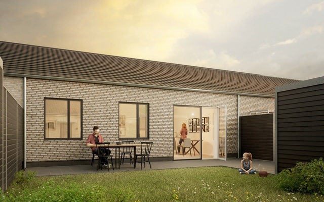 Ejendomsudvikler søger finansiering til rækkehusprojekt i Ørslev, nord for Vordingborg