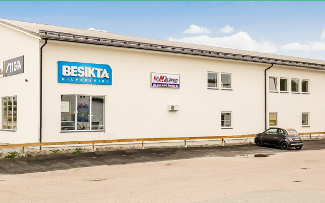 Virksomhed søger lån til asfaltering på ejendom i atraktivt område i Bålsta